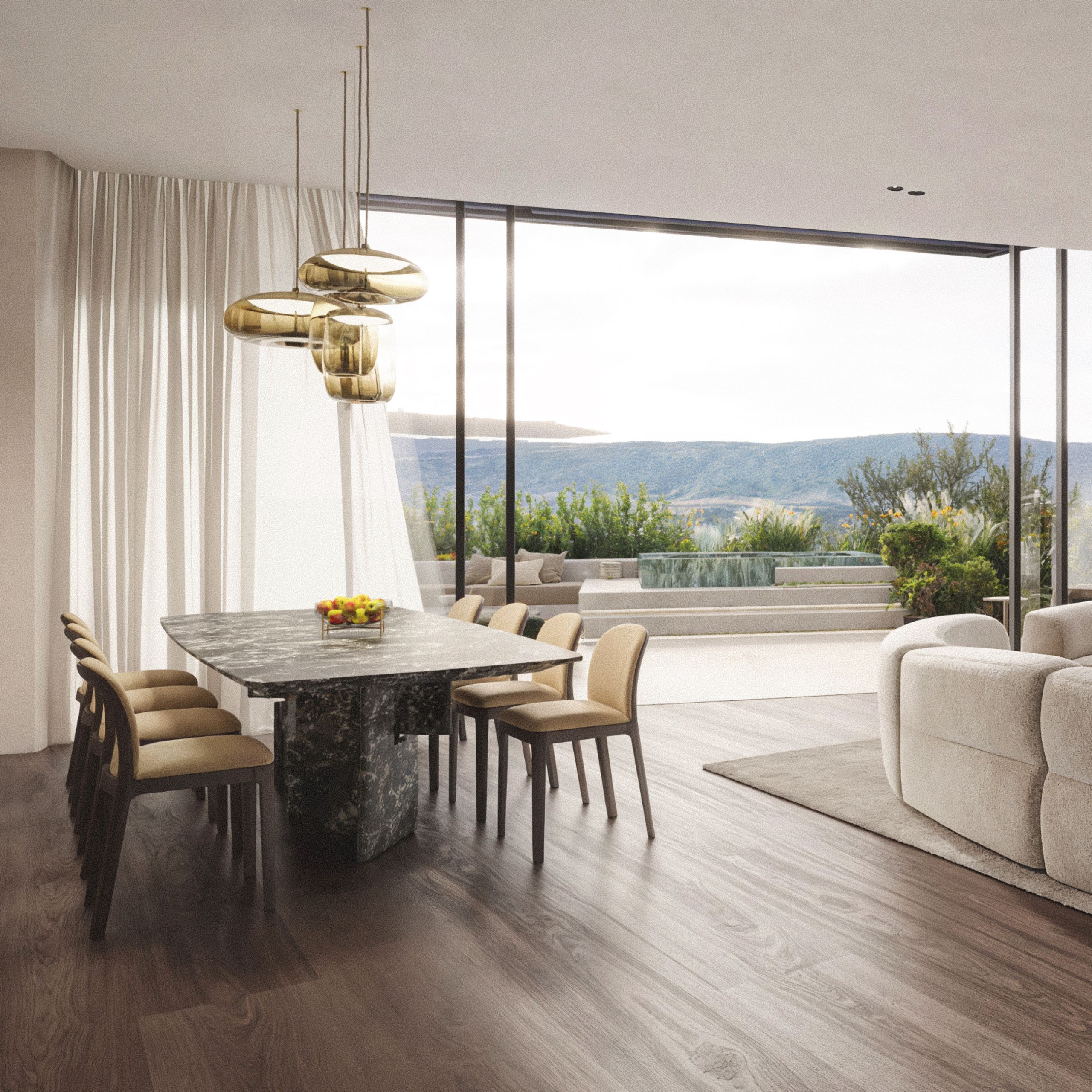 Vizualizácia exteriéru - pohlad z Dunaja